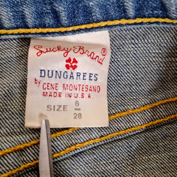 Lucky Jeans brand " The Denim in a Pencil" Y2K core jean skirt. - Picture 9 of 12